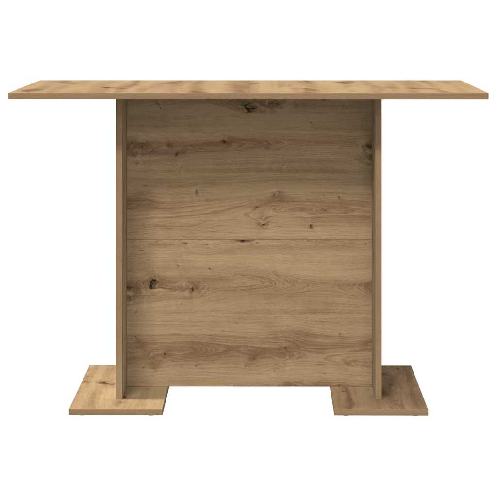 vidaXL Τραπεζαρία artisan δρυς 110 x 60 x 75 cm Επεξεργασμένο ξύλο