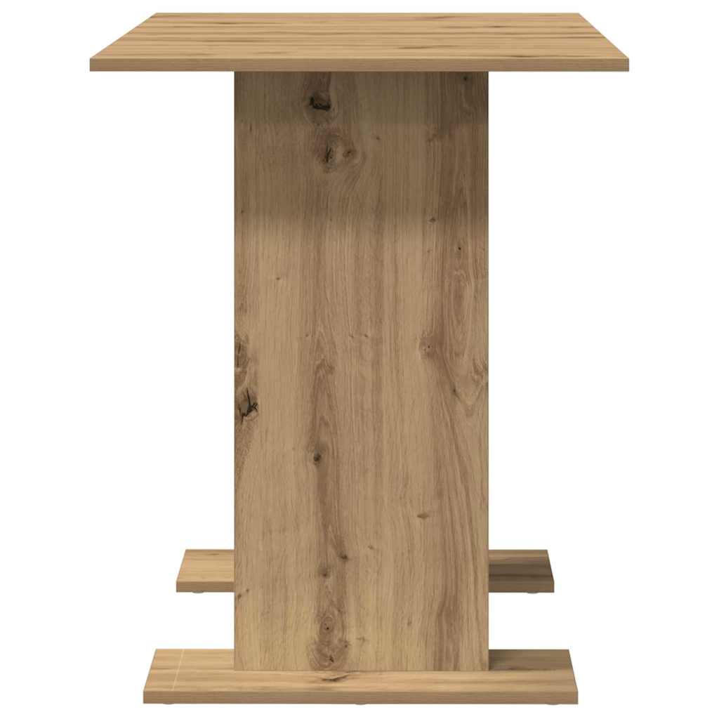 vidaXL Τραπεζαρία artisan δρυς 110 x 60 x 75 cm Επεξεργασμένο ξύλο
