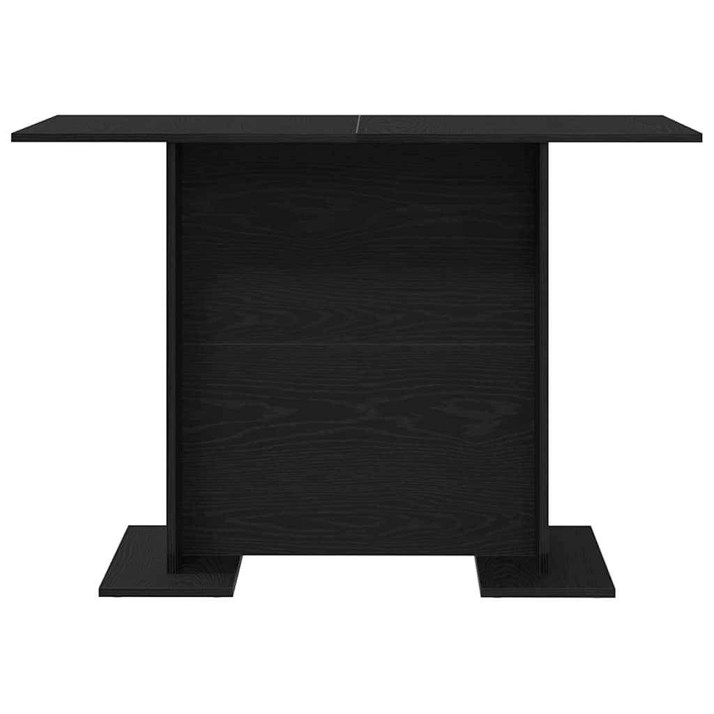 vidaXL Τραπεζαρία Μαύρη δρυς 110 x 60 x 75 cm Επεξεργασμένο ξύλο