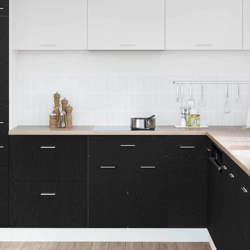 vidaXL Βάση Συρταριού Μαύρη δρυς 60 x 46 x 81.5 εκ Επεξεργασμένο ξύλο