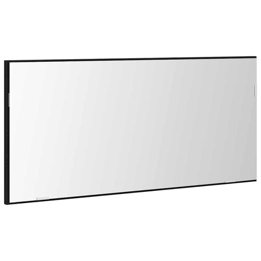 vidaXL Καθρέφτης Μπάνιου με φώτα καθρέφτη Μαύρη δρυς 80 x 8.5 x 37 εκ