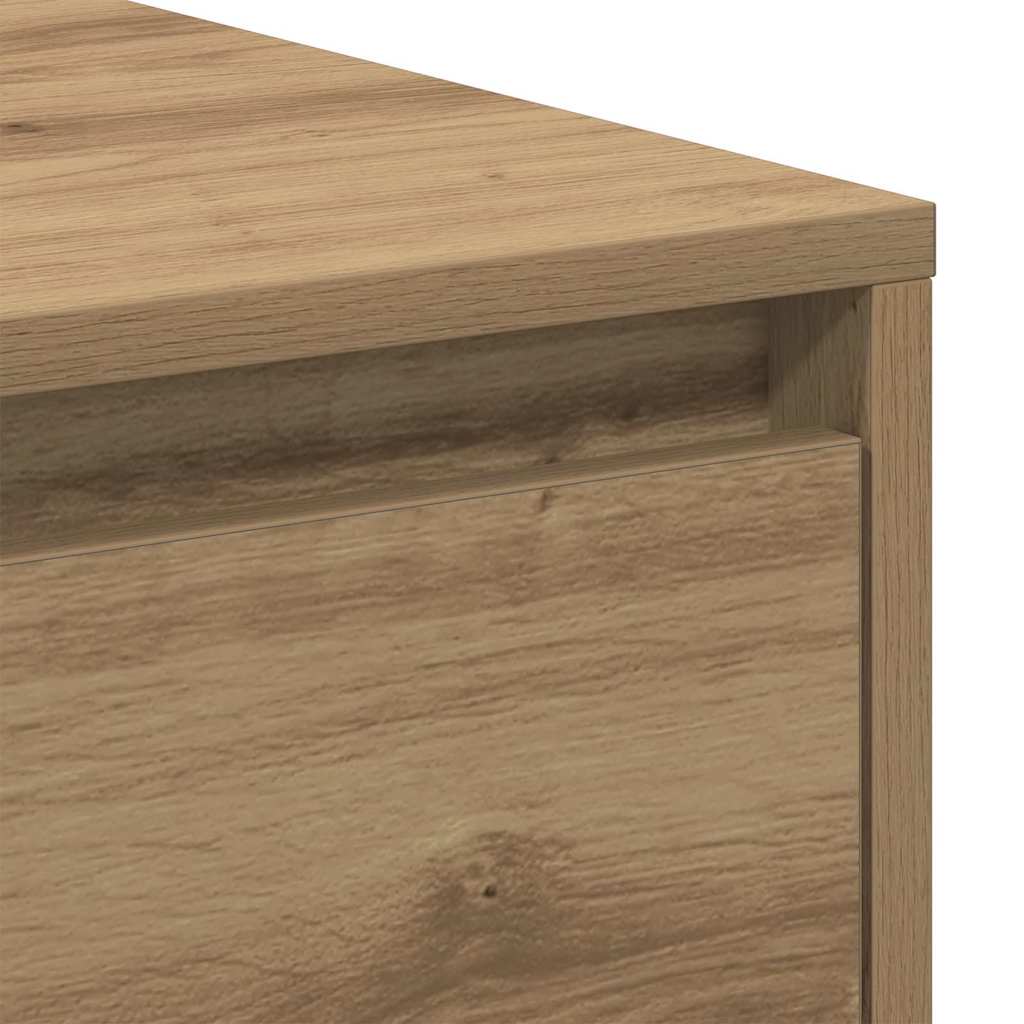 vidaXL Κομοδίνο Artisan Oak 45 x 34 x 44,5 εκ Επεξεργασμένο ξύλο