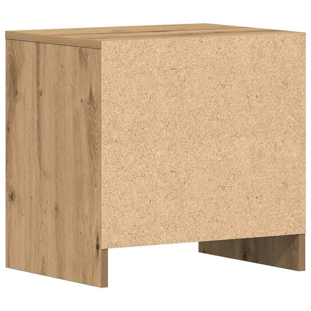 vidaXL Κομοδίνο Artisan Oak 45 x 34 x 44,5 εκ Επεξεργασμένο ξύλο
