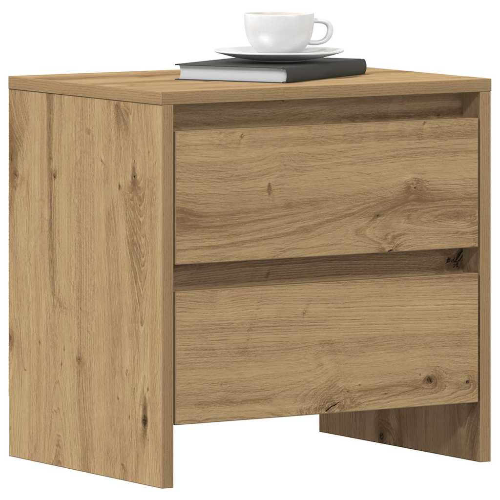 vidaXL Κομοδίνο Artisan Oak 45 x 34 x 44,5 εκ Επεξεργασμένο ξύλο