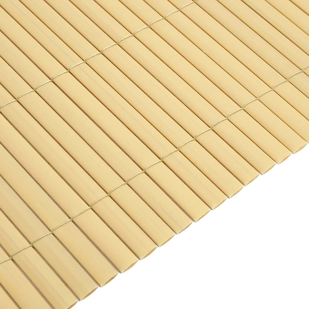 vidaXL Φράχτης Κήπου Διπλής Όψης Κίτρινος 1,8x3 μ. PVC