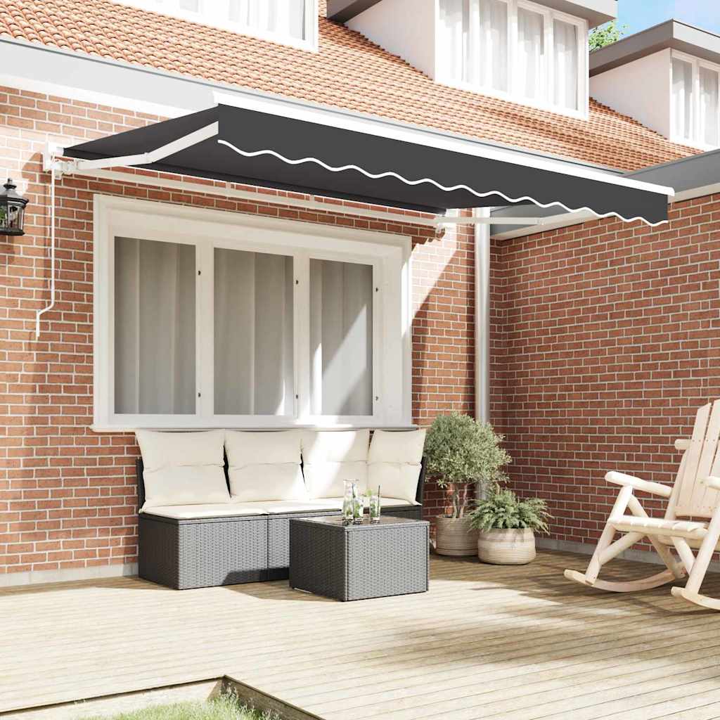vidaXL Σκηνίτσα Αναδιπλούμενη Ανθρακί 250 x 200 cm