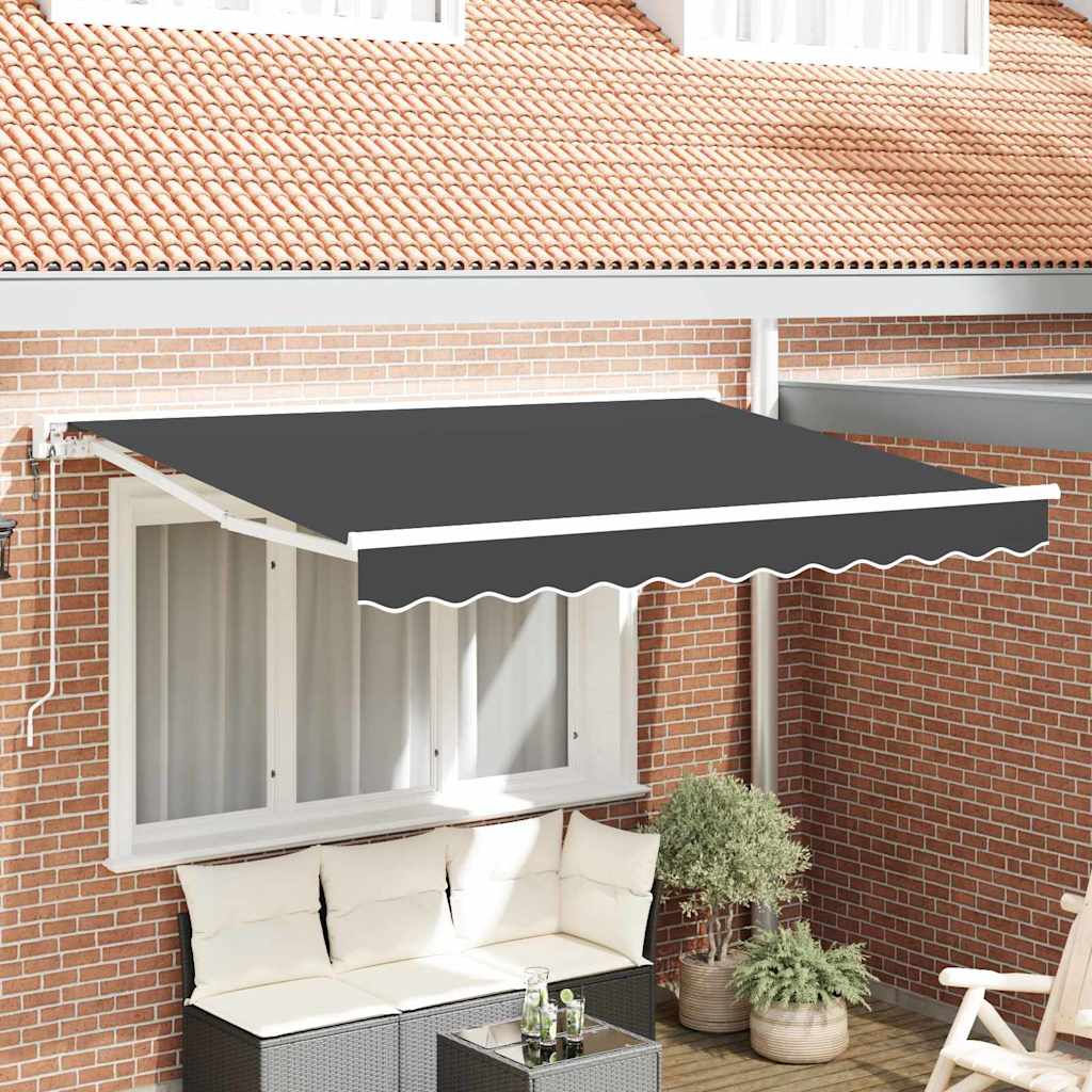 vidaXL Σκηνίτσα Αναδιπλούμενη Ανθρακί 250 x 200 cm
