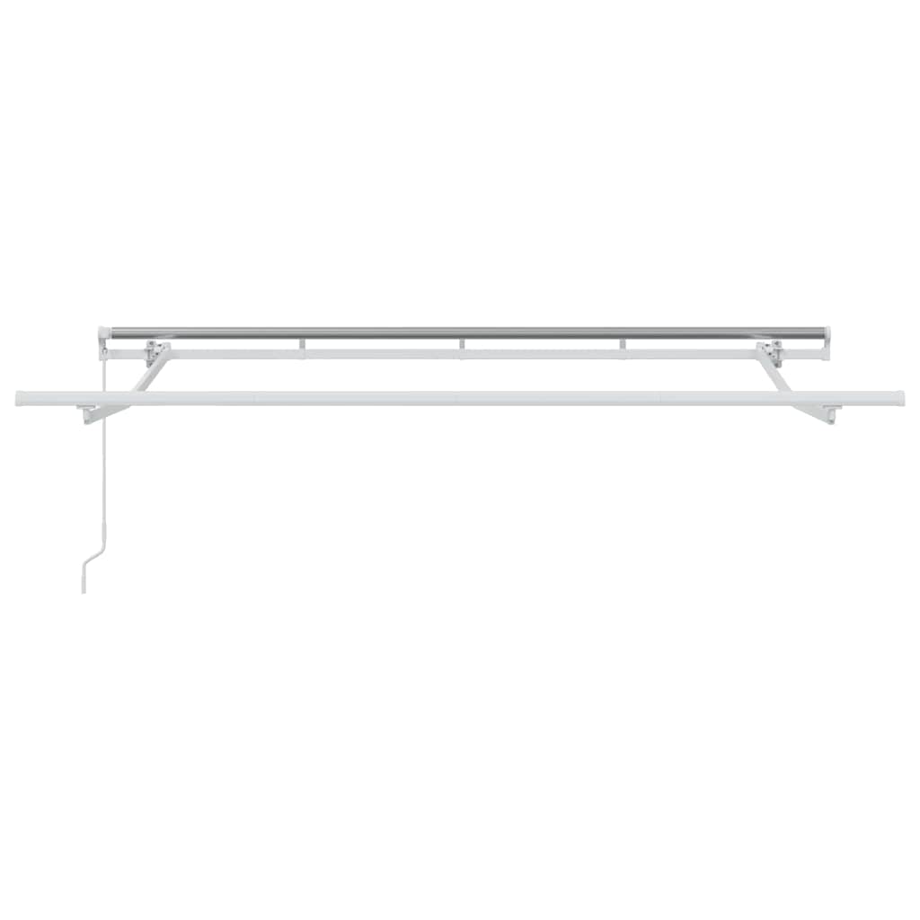 vidaXL Αναδιπλούμενη τέντα Πορτοκαλί 300 x 200 cm ύφασμα