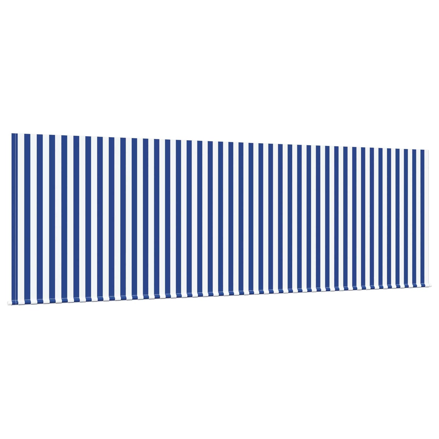 vidaXL Σκηνίτσα Αναδιπλούμενη Ριγέ Μπλε 350 x 200 cm ύφασμα