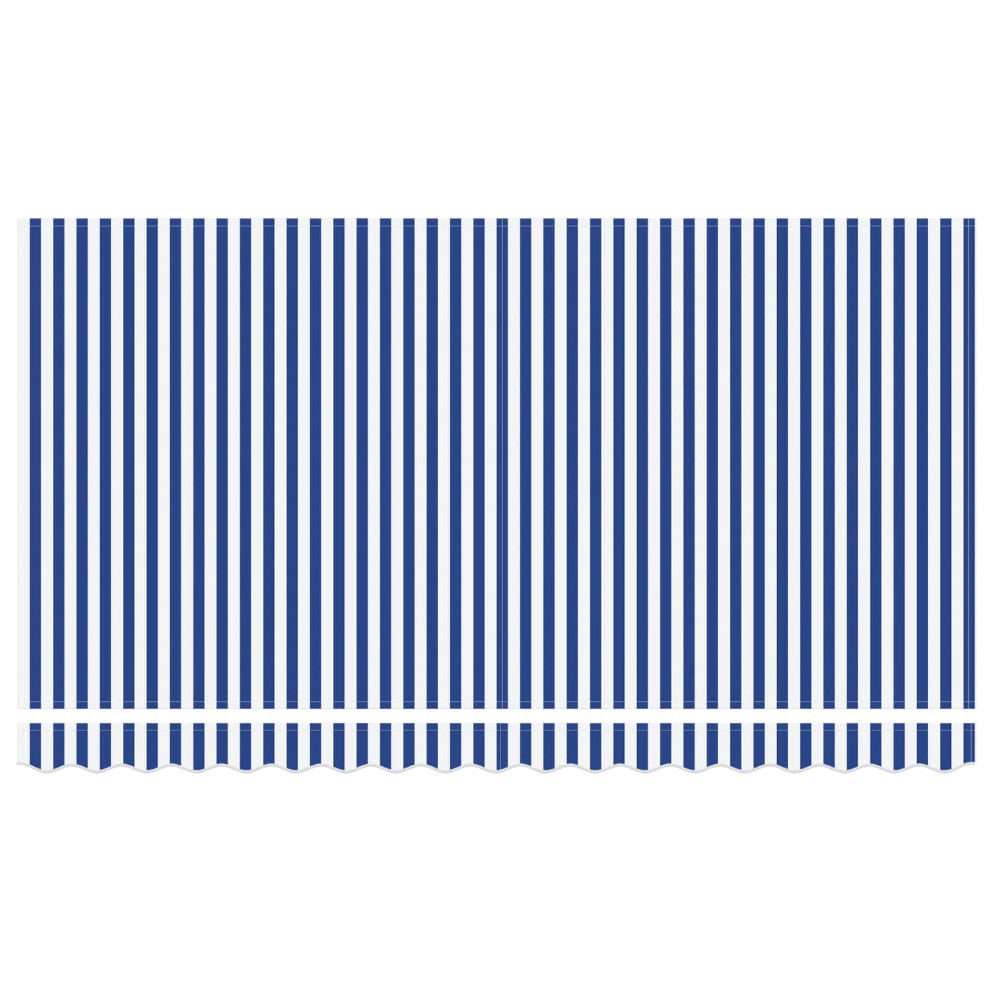 vidaXL Σκηνίτσα Αναδιπλούμενη Ριγέ Μπλε 350 x 200 cm ύφασμα