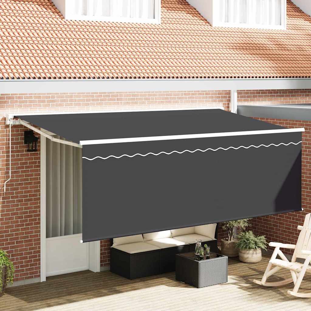 vidaXL Σκηνίτσα Αναδιπλούμενη Κρεμ 350 x 200 cm