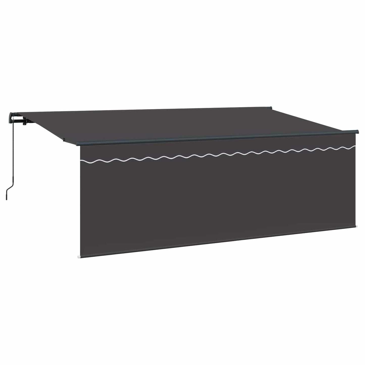 vidaXL Σκηνίτσα Αναδιπλούμενη Ανθρακί 350 x 200 cm