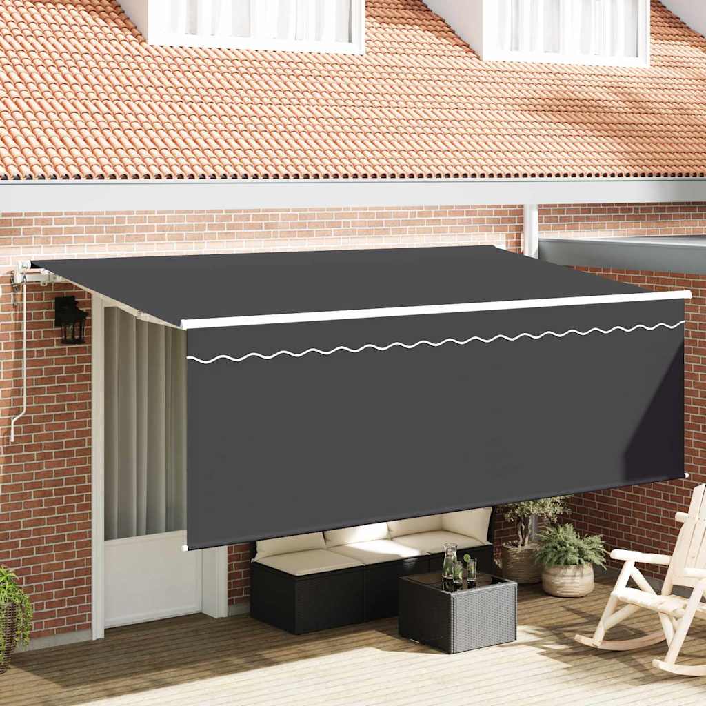 vidaXL Σκηνίτσα Αναδιπλούμενη Ανθρακί 350 x 200 cm