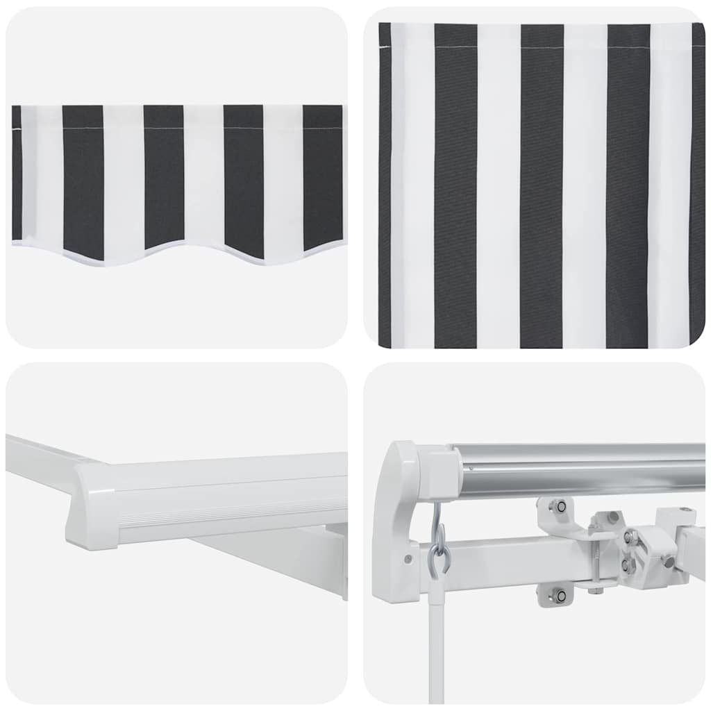 vidaXL Σκηνίτσα Αναδιπλούμενη Ανθρακί 350 x 200 cm ύφασμα