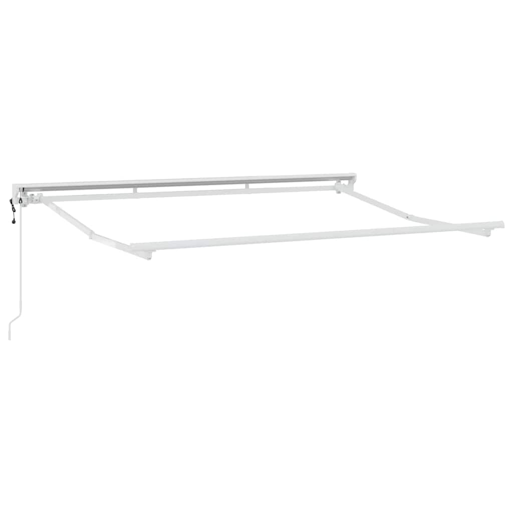vidaXL Σκελετός Τέντας Μπεζ 350 x 200 cm Πολυεστέρας με Επικάλυψη PU