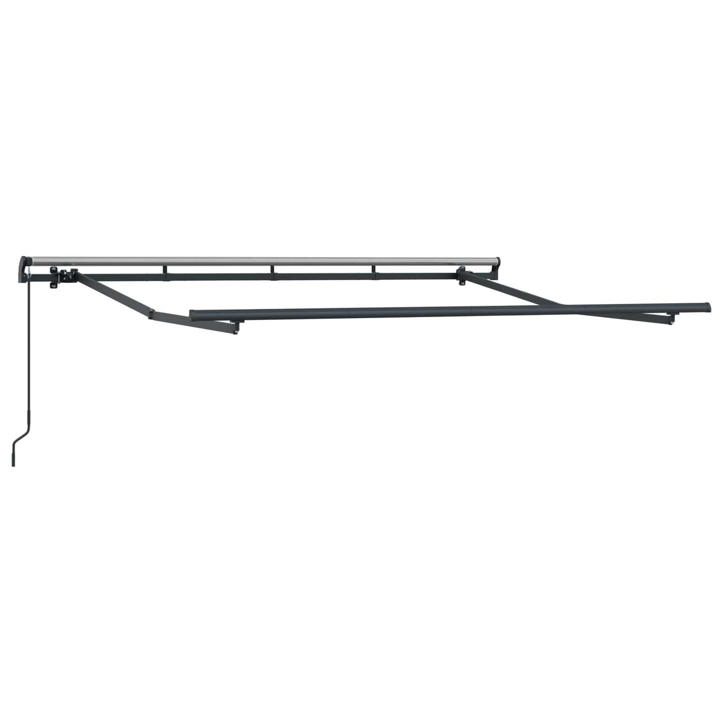 vidaXL Αναδιπλούμενη τέντα Μπεζ 350 x 200 cm ύφασμα