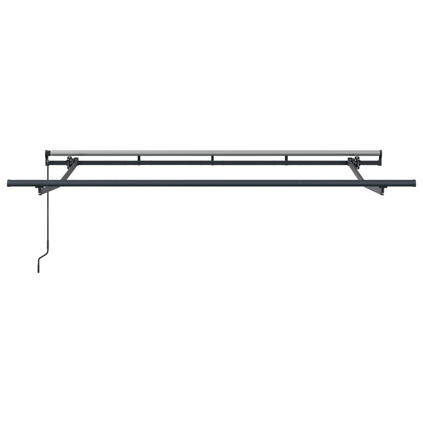 vidaXL Αναδιπλούμενη τέντα Μπεζ 350 x 200 cm ύφασμα