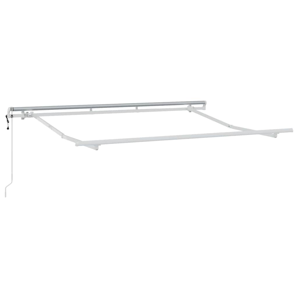 vidaXL Αναδιπλούμενη τέντα Μπεζ 350 x 200 cm ύφασμα