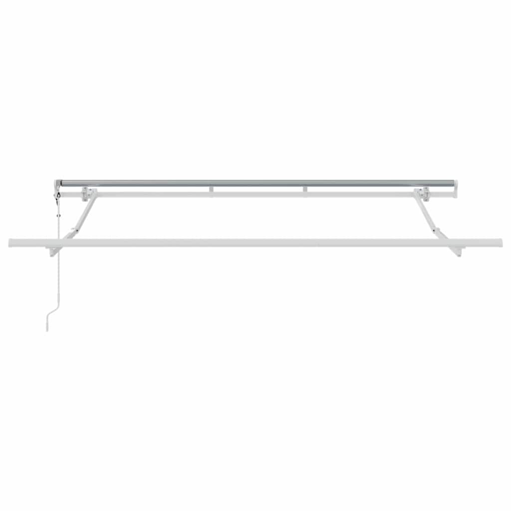vidaXL Αναδιπλούμενη τέντα Μπεζ 350 x 200 cm ύφασμα