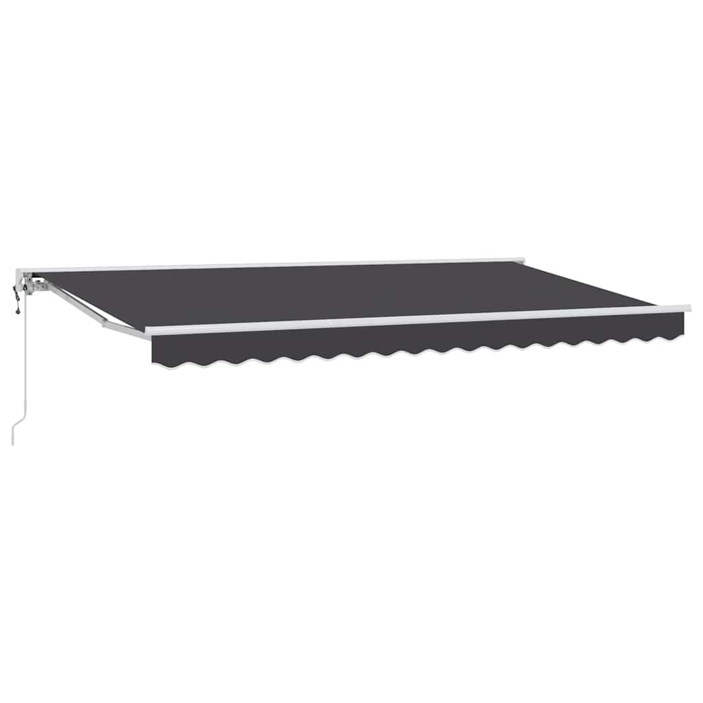 vidaXL Σκελετός Τέντας Ανθρακί 400 x 200 cm