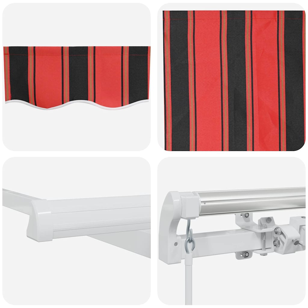 vidaXL Σκηνίτσα Αναδιπλούμενη Πορτοκαλί 400 x 200 cm ύφασμα