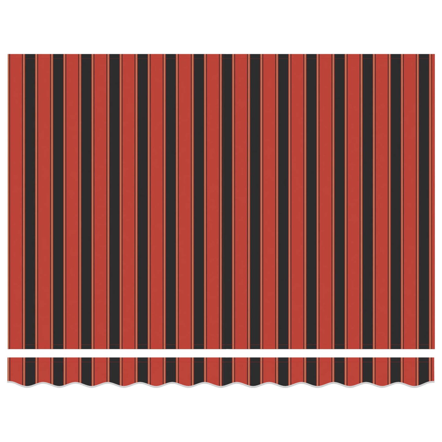 vidaXL Σκηνίτσα Αναδιπλούμενη Πορτοκαλί και Μαύρο 300 x 250 εκ