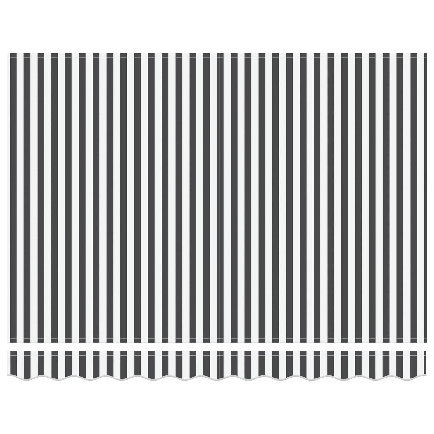 vidaXL Σκηνίτσα Αναδιπλούμενη Γκρι και Λευκό 300 x 250 εκ