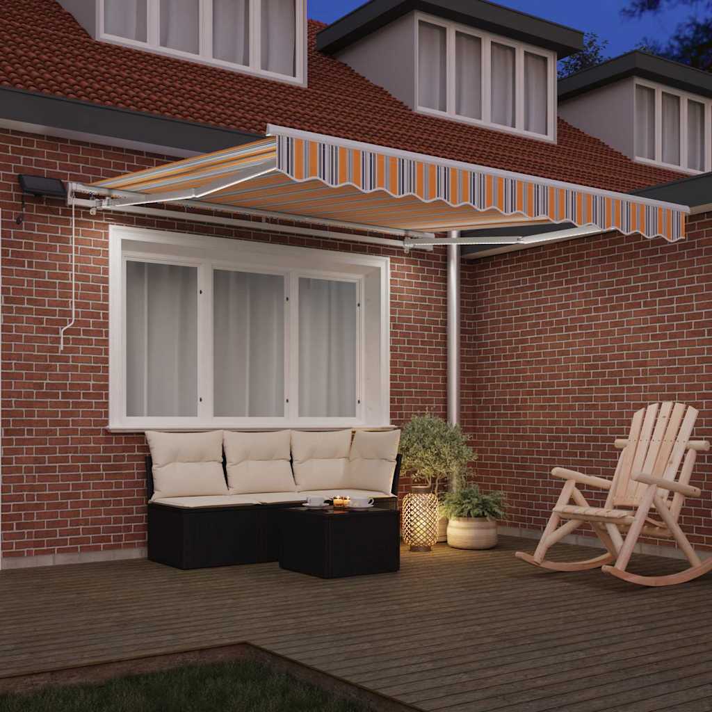 vidaXL Σκηνίτσα Αναδιπλούμενη Πολύχρωμο 300 x 250 εκ Ύφασμα και Ατσάλι