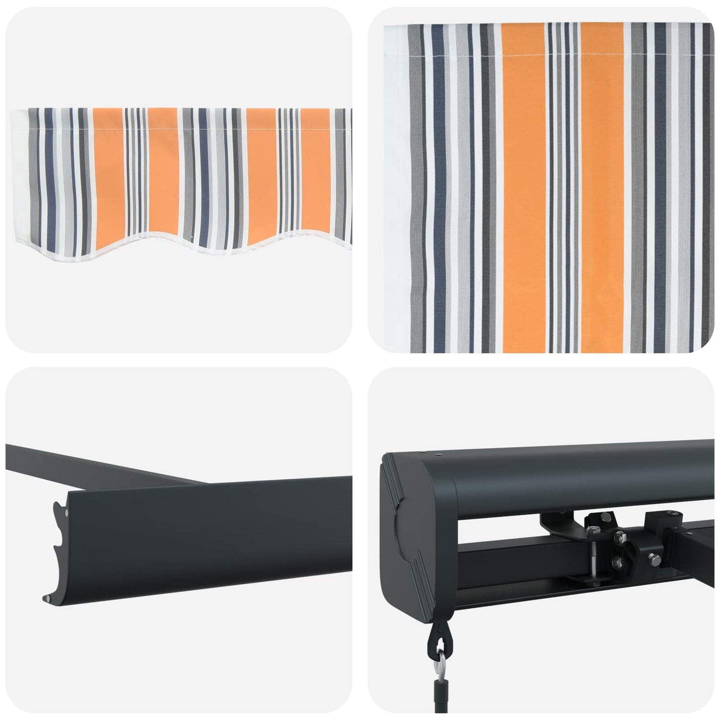 vidaXL Σκηνίτσα Αναδιπλούμενη Πολύχρωμο 300 x 250 εκ