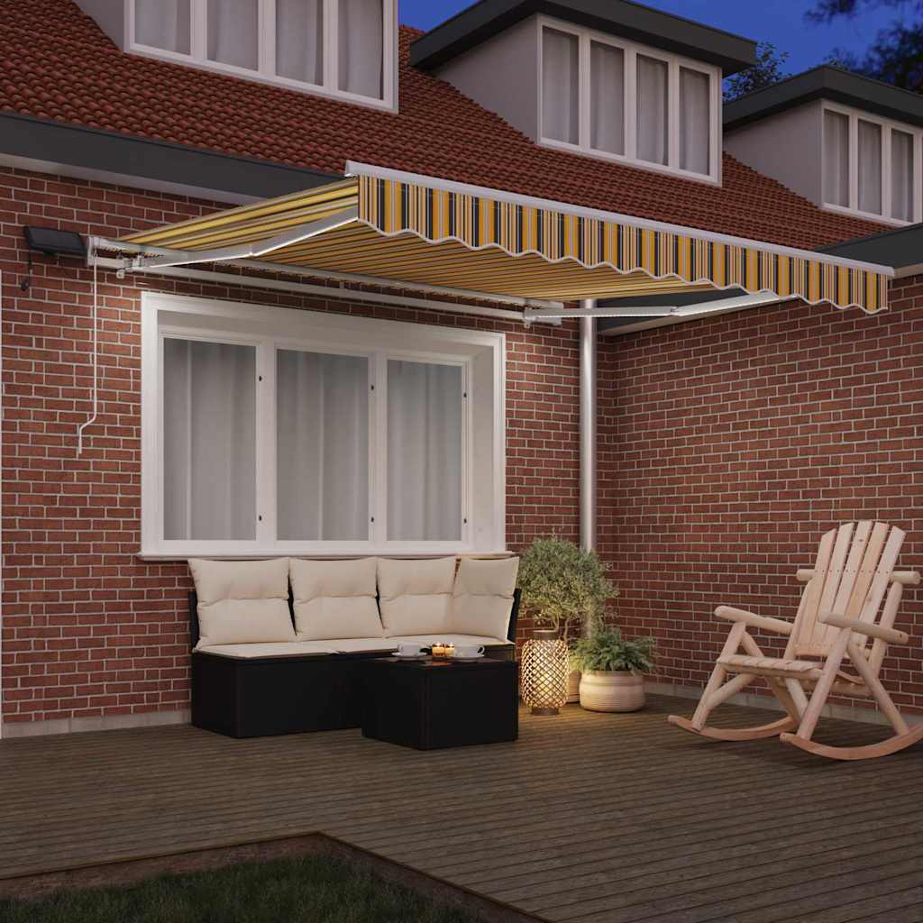 vidaXL Σκηνίτσα Αναδιπλούμενη Πολύχρωμο 300 x 250 εκ Ύφασμα και Ατσάλι