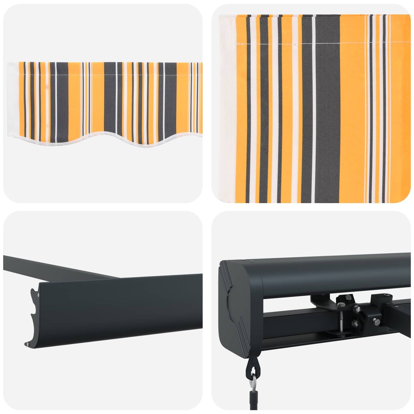 vidaXL Σκηνίτσα Αναδιπλούμενη Πολύχρωμο 300 x 250 εκ