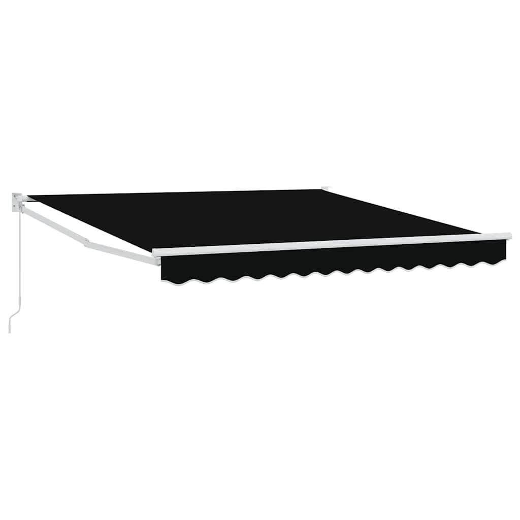 vidaXL Αναδιπλούμενη τέντα Μαύρο 300 x 250 x 165 εκ.