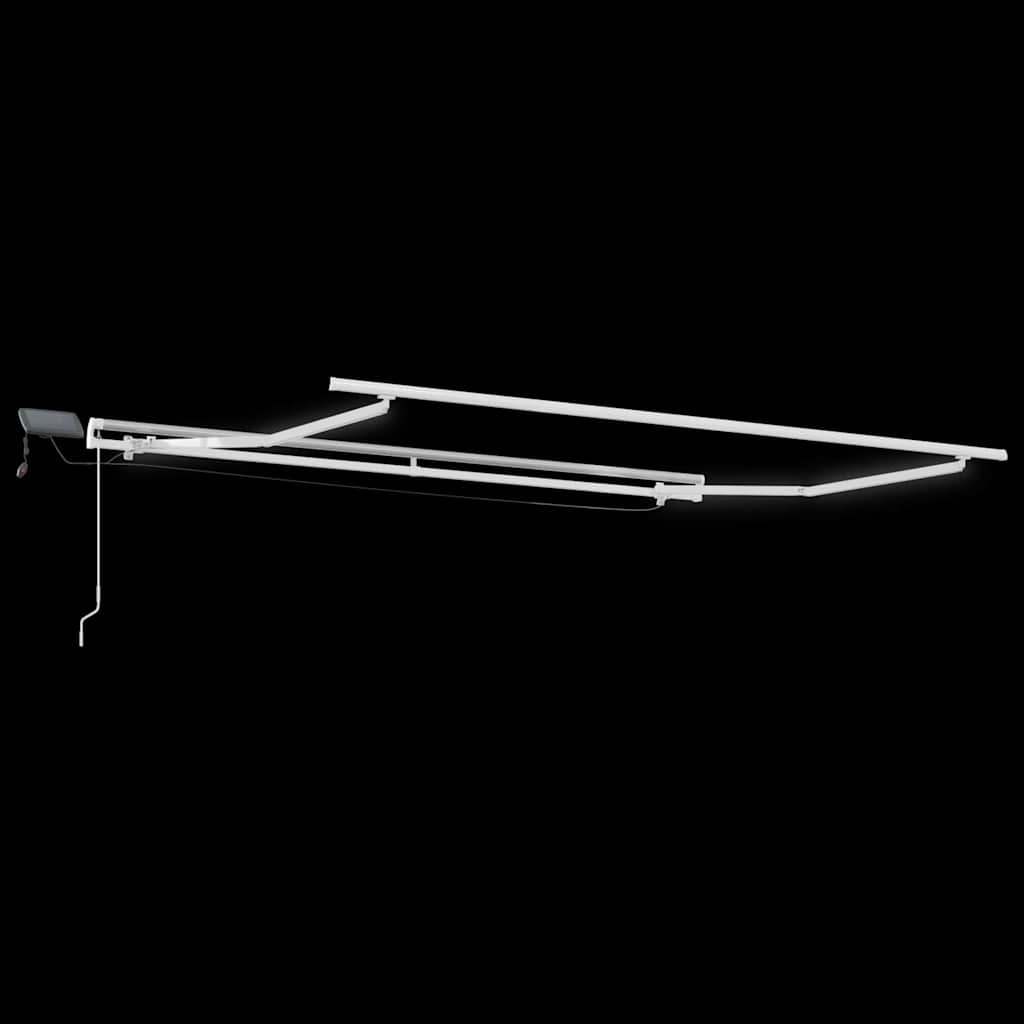 vidaXL Αναδιπλούμενη τέντα Ανοιχτό γκρι 300 x 250 εκ
