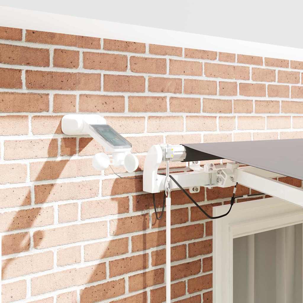 vidaXL Σκηνίτσα Αναδιπλούμενη Ανοιχτό γκρι 300 x 250 εκ