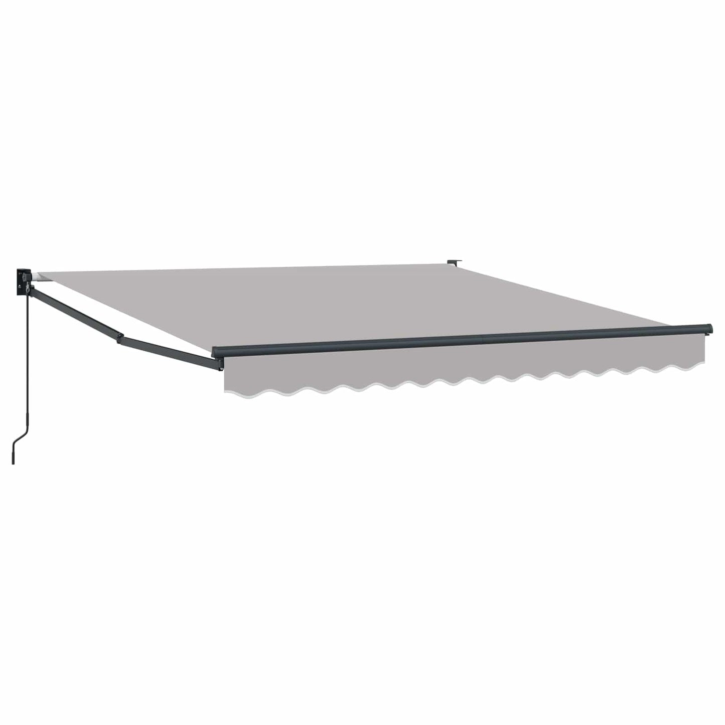 vidaXL Αναδιπλούμενη τέντα Ανοιχτό γκρι 300 x 250 x 165 εκ.