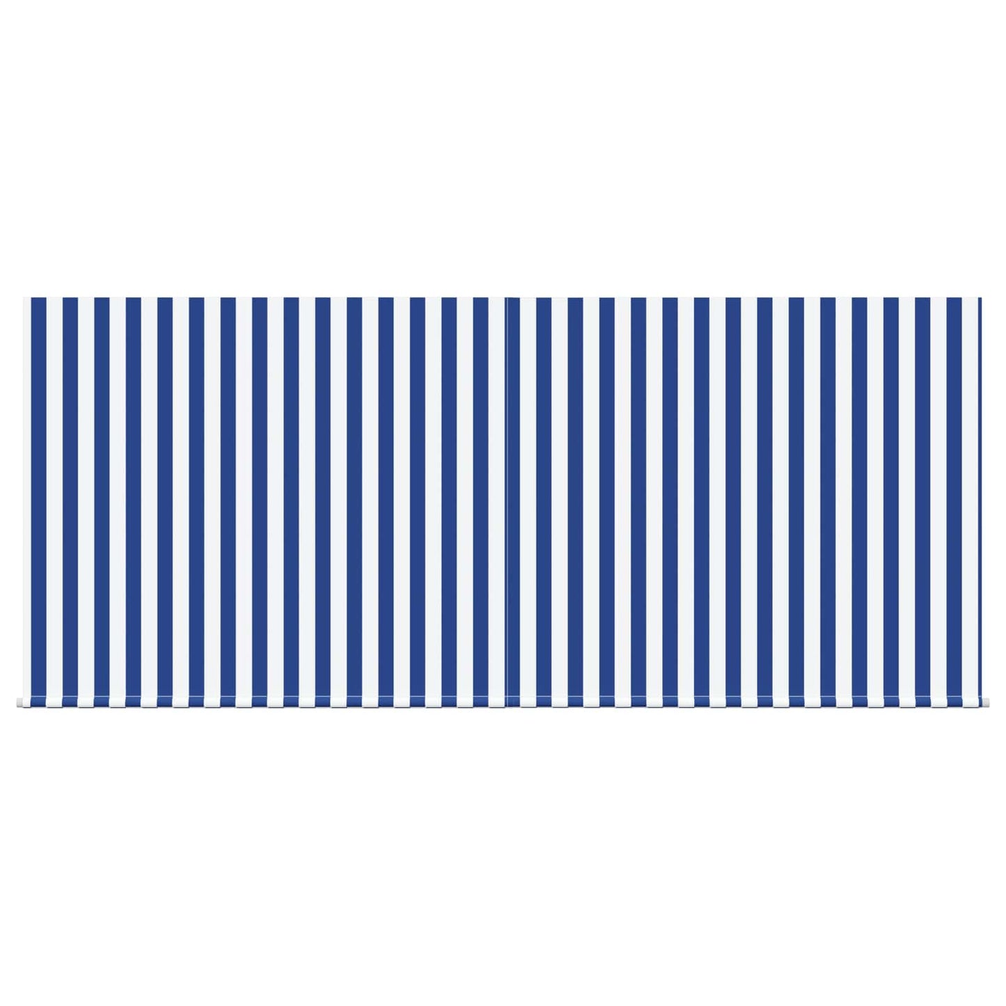 vidaXL Σκηνίτσα Αναδιπλούμενη Μπλε και άσπρο 350 x 250 εκ