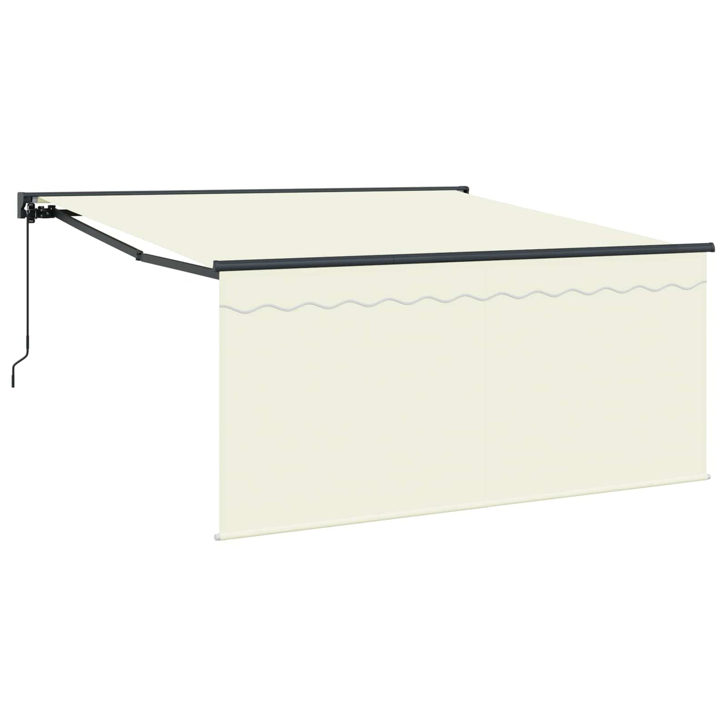 vidaXL Σκηνίτσα Αναδιπλούμενη Κρεμ 350 x 250 εκ