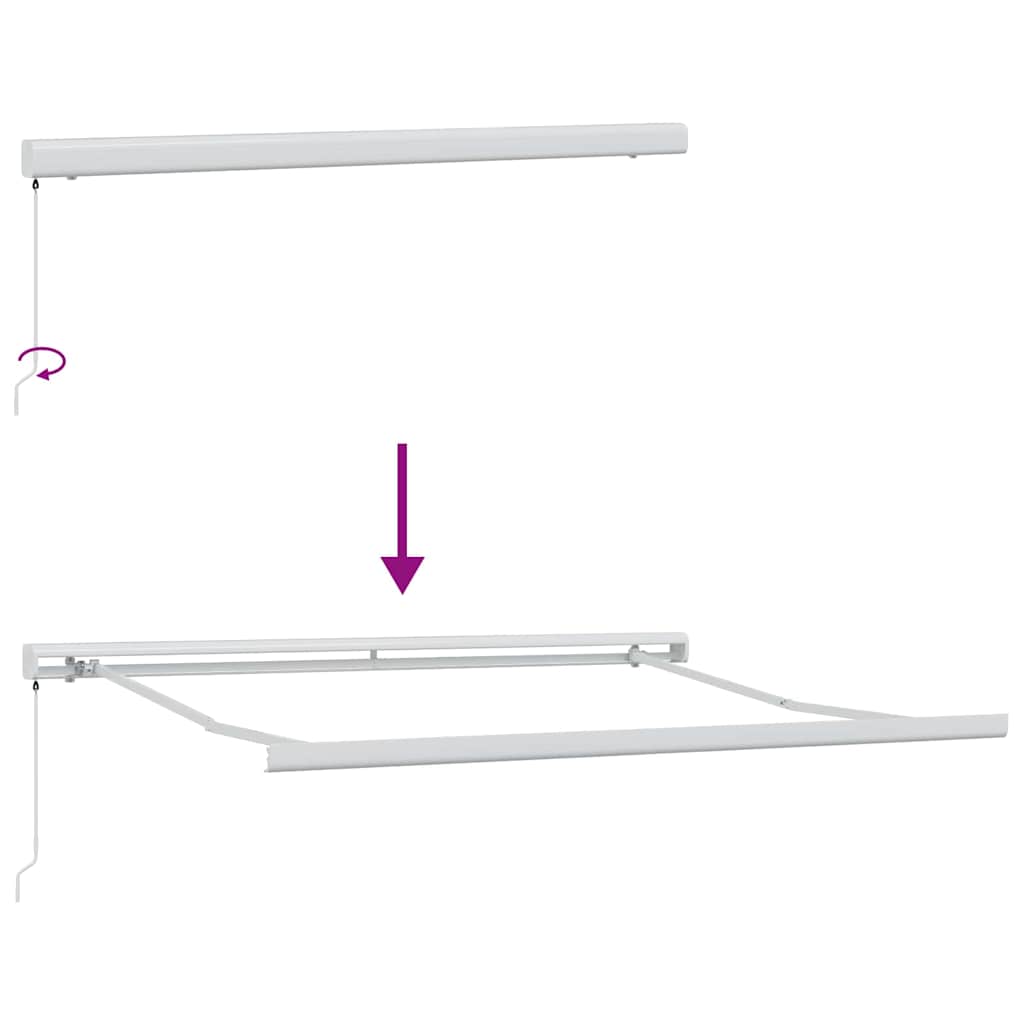 vidaXL Σκηνίτσα Αναδιπλούμενη Πολύχρωμο 350 x 250 εκ