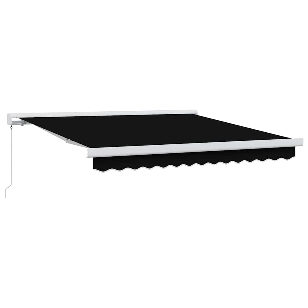 vidaXL Σκηνίτσα Αναδιπλούμενη Μαύρο 350 x 250 εκ Ύφασμα, Μέταλλο
