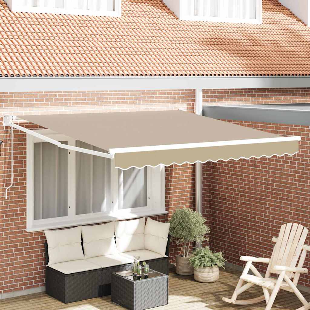 vidaXL Electric Awning 100% Polyester