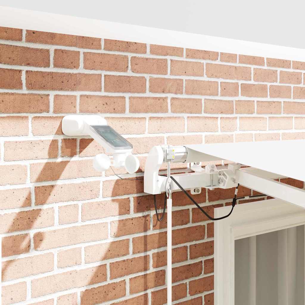 vidaXL Σκηνίτσα Αναδιπλούμενη Λευκό 350 x 250 εκ Πολυέστερ και Μέταλλο