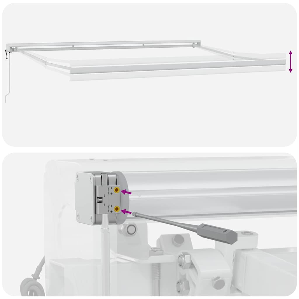 vidaXL Σκηνίτσα Αναδιπλούμενη Πολύχρωμο 400 x 300 εκ Ύφασμα, Μέταλλο