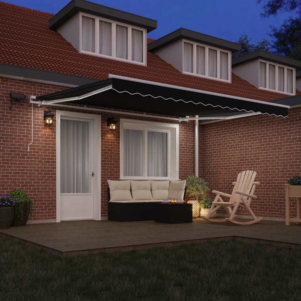 vidaXL Σκηνίτσα Αναδιπλούμενη with 400 x 300 εκ Μαύρο