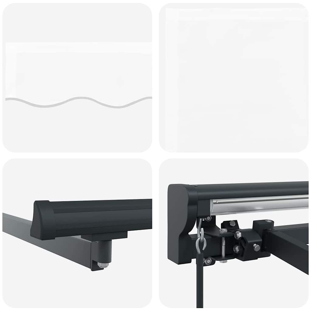 vidaXL Σκηνίτσα Αναδιπλούμενη Λευκό 400 x 300 εκ Αλουμίνιο και Ύφασμα