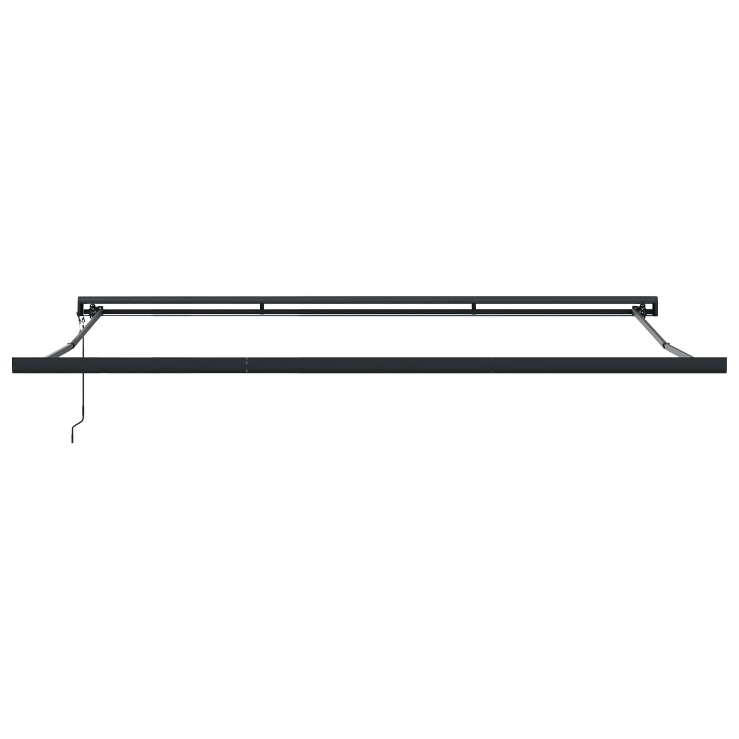 vidaXL Αναδιπλούμενη τέντα Κόκκινο 400 x 300 x 165 εκ.