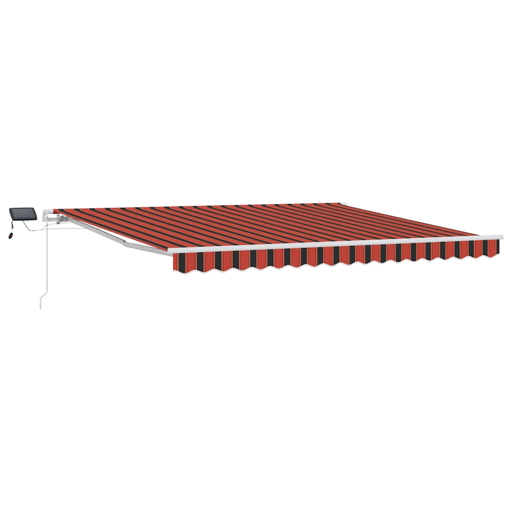 vidaXL Σκηνίτσα Αναδιπλούμενη with 400 x 350 εκ πορτοκαλί και καφέ