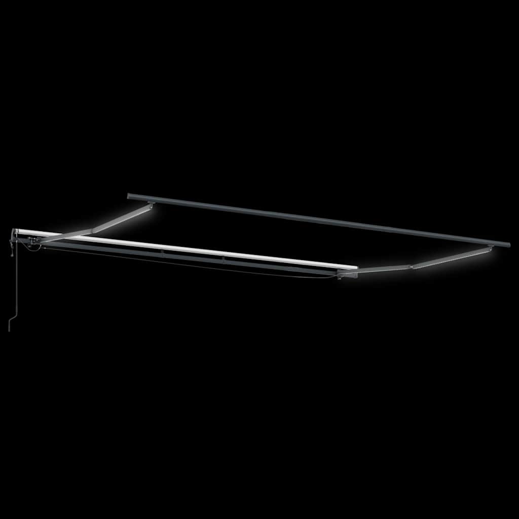 vidaXL Ύφασμα Ομπρέλας με Μαύρο 400 x 350 εκ Πολυεστέρας