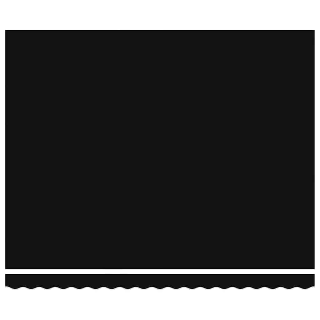 vidaXL Ύφασμα Ομπρέλας με Μαύρο 400 x 350 εκ Πολυεστέρας