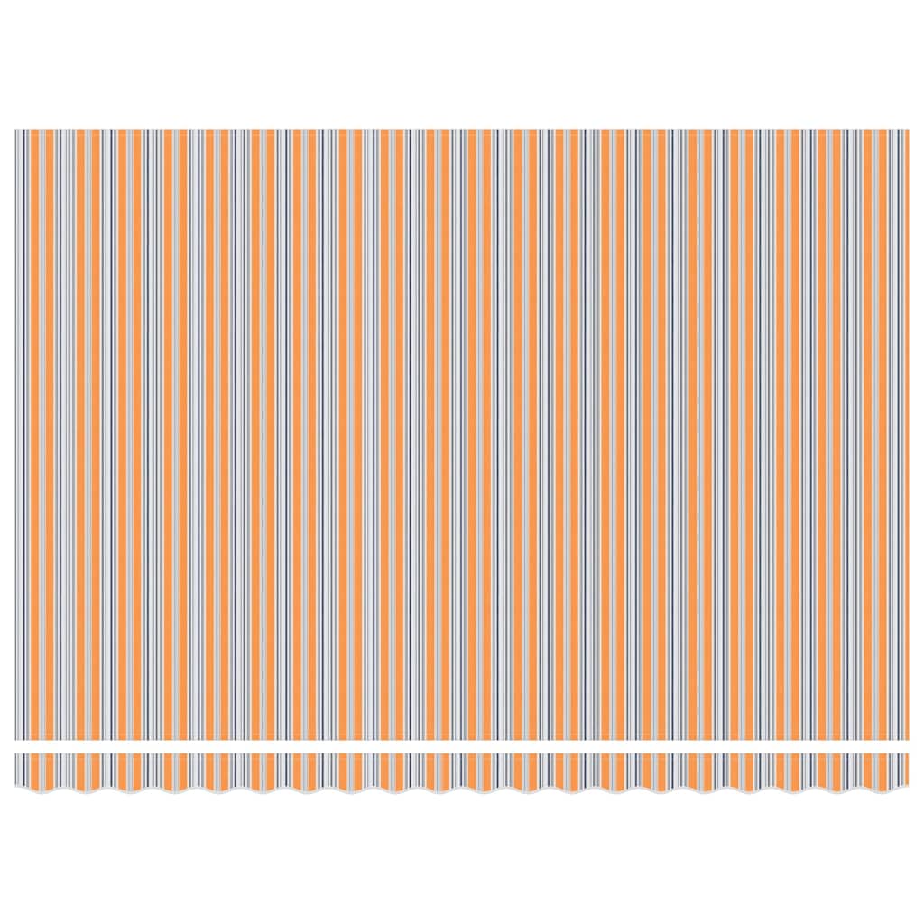 vidaXL Αυτόματη Ανασυρόμενη Τέντα με Λωρίδα LED Πολυχρώματος 450x300 εκ.