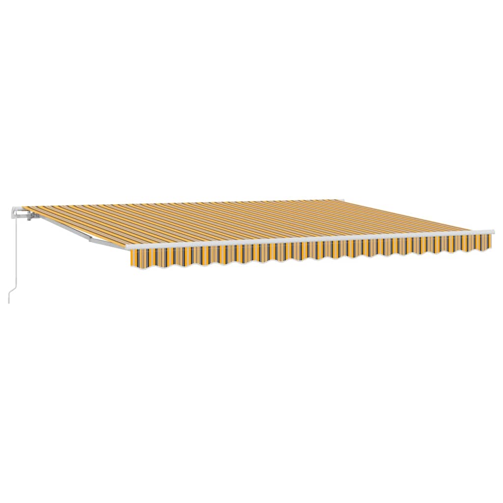 vidaXL Αναδιπλούμενη τέντα Πολύχρωμο 450 x 350 x 165 εκ